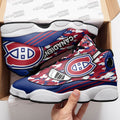 Montreal Canadiens J13 Sneakers Custom Shoes-Gear Wanta