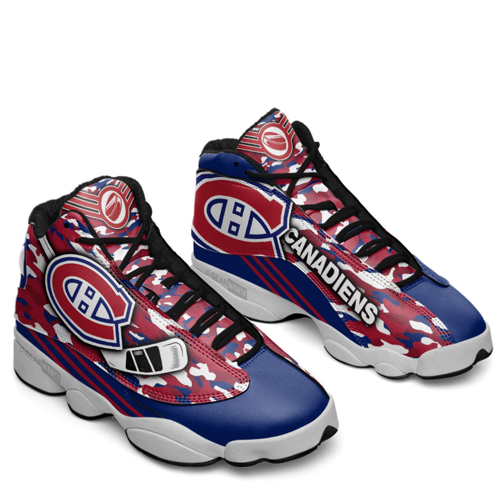 Montreal Canadiens J13 Sneakers Custom Shoes-Gear Wanta