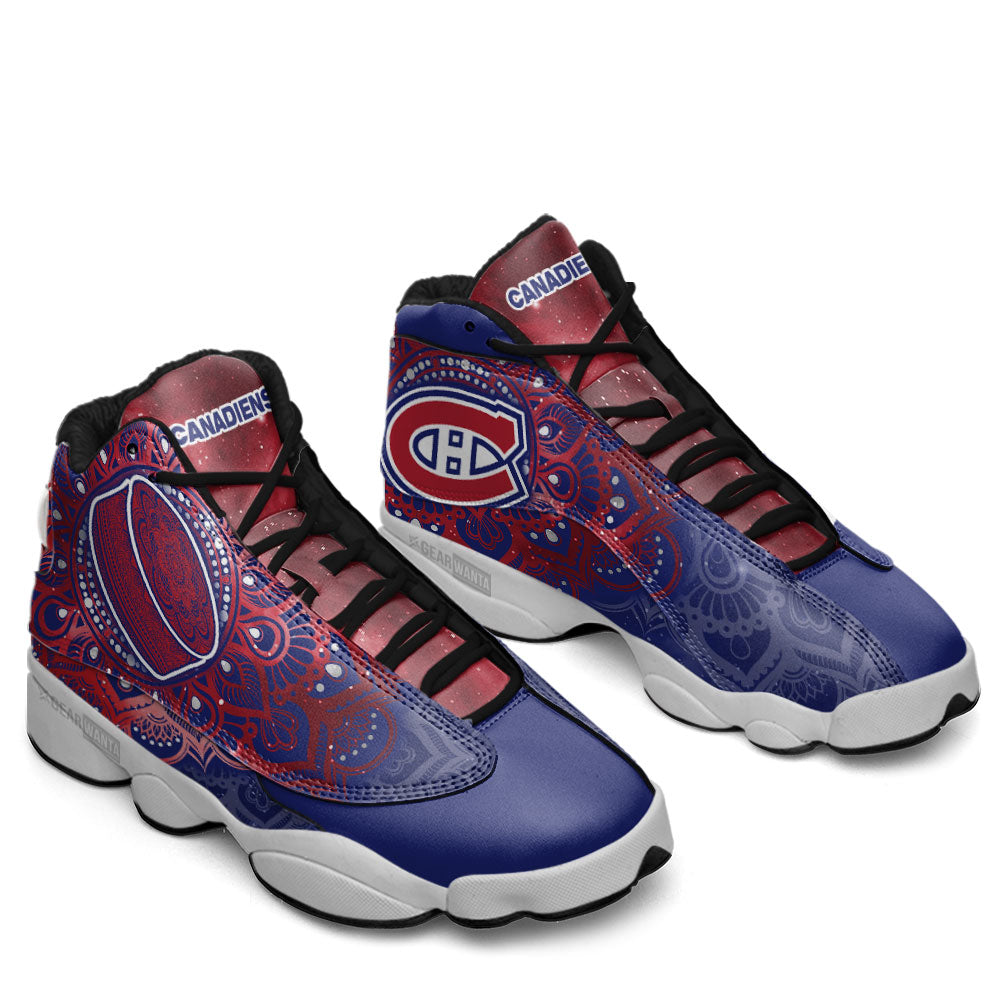 Montreal Canadiens J13 Sneakers Custom Shoes-Gear Wanta