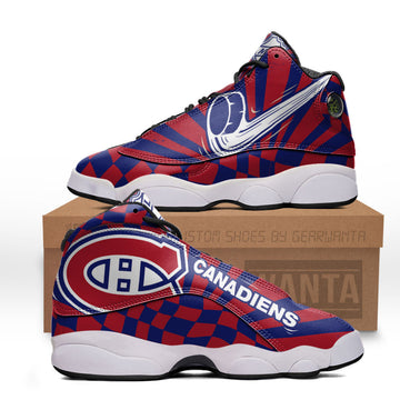 Montreal Canadiens J13 Sneakers Sport Custom Shoes-Gear Wanta