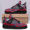 Montreal Canadiens Aj4 Sneakers Custom Shoes-Gear Wanta