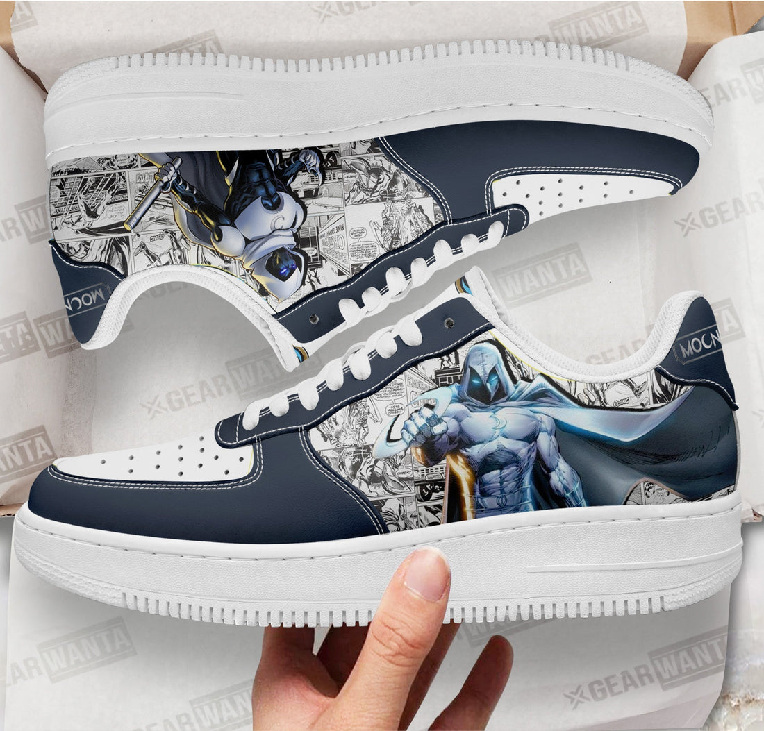 Moon Knight Air Sneakers Custom Comic Shoes-Gear Wanta