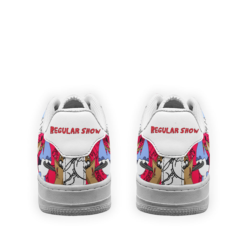 Mordecai and Rigby Regular Show Air Sneakers Custom Cartoon Shoes-Gear Wanta