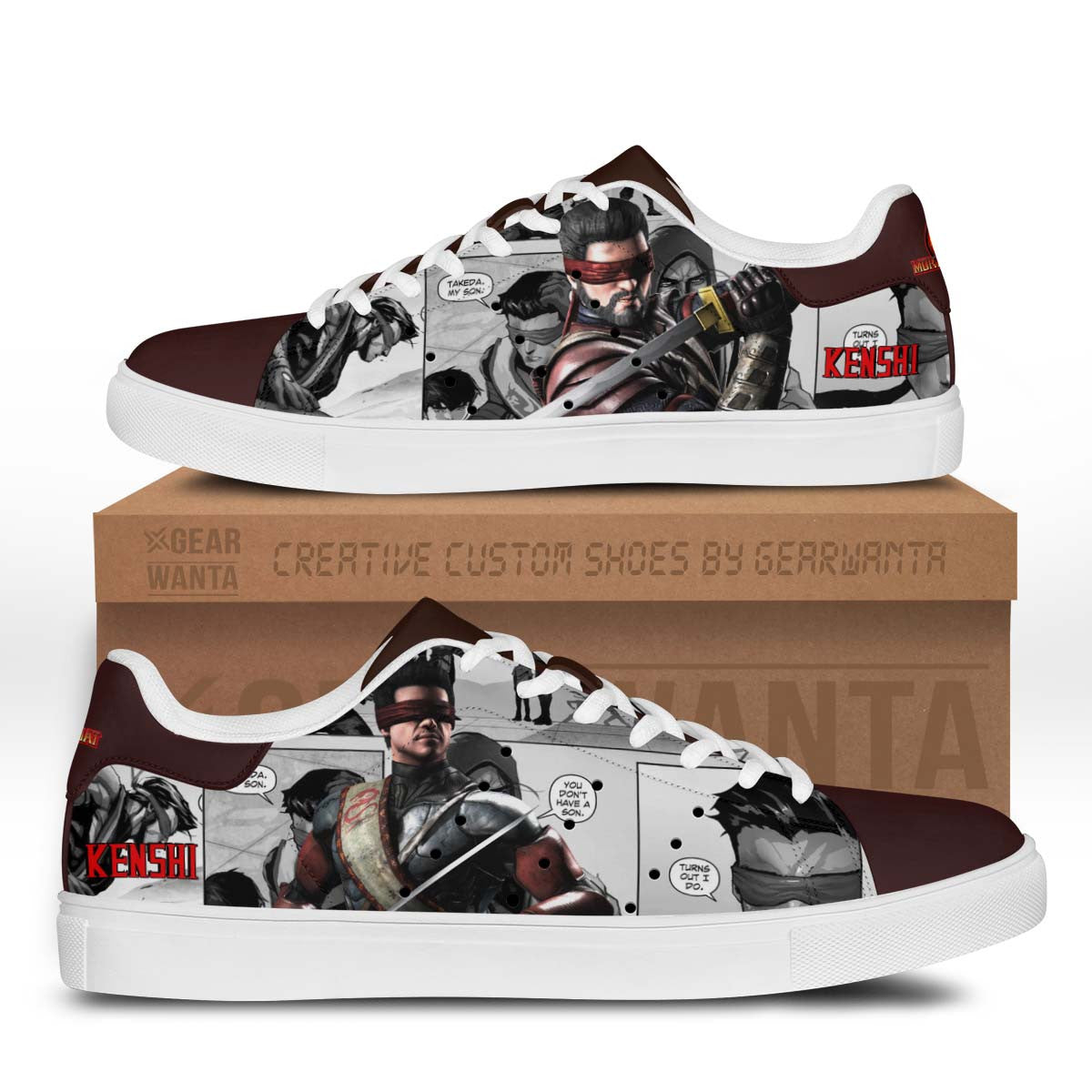 Mortal Kombat Kenshi Stan Shoes Custom-Gear Wanta