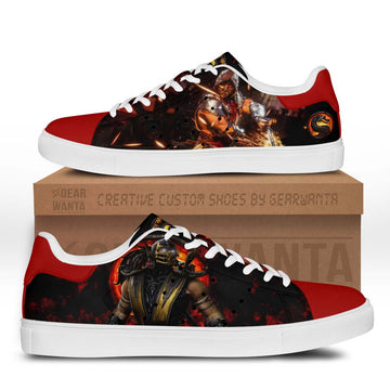 Mortal Kombat Scorpion Stan Shoes Custom-Gear Wanta