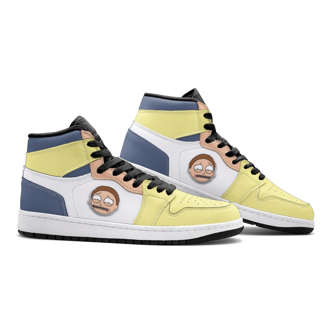 Morty Smith AJ1s Sneakers Sick Face Custom For Fans BRB02-Gear Wanta