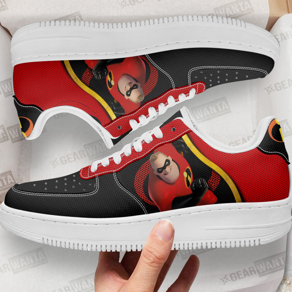 Mr. Incredible Air Sneakers Custom Incredible Family Cartoon Shoes-Gear Wanta