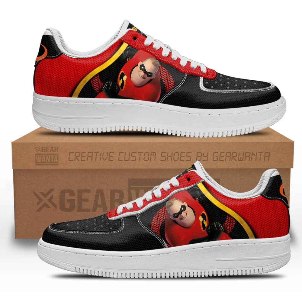 Mr. Incredible Air Sneakers Custom Incredible Family Cartoon Shoes-Gear Wanta