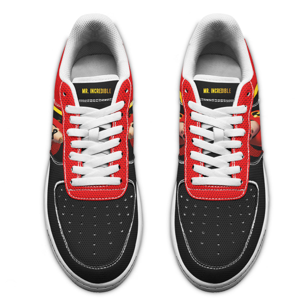 Mr. Incredible Air Sneakers Custom Incredible Family Cartoon Shoes-Gear Wanta