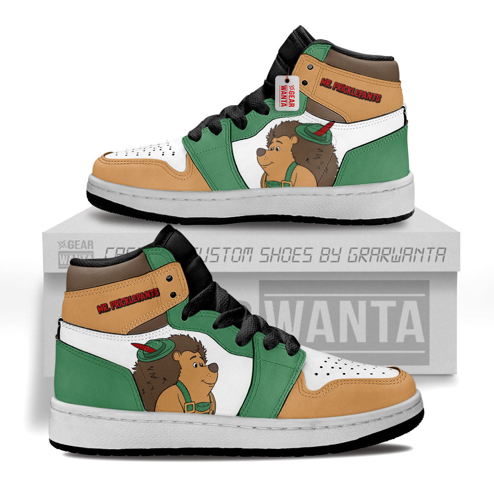 Mr. Pricklepants Kid J1s Sneakers Personalized Cartoon Collection - Gearwanta.com