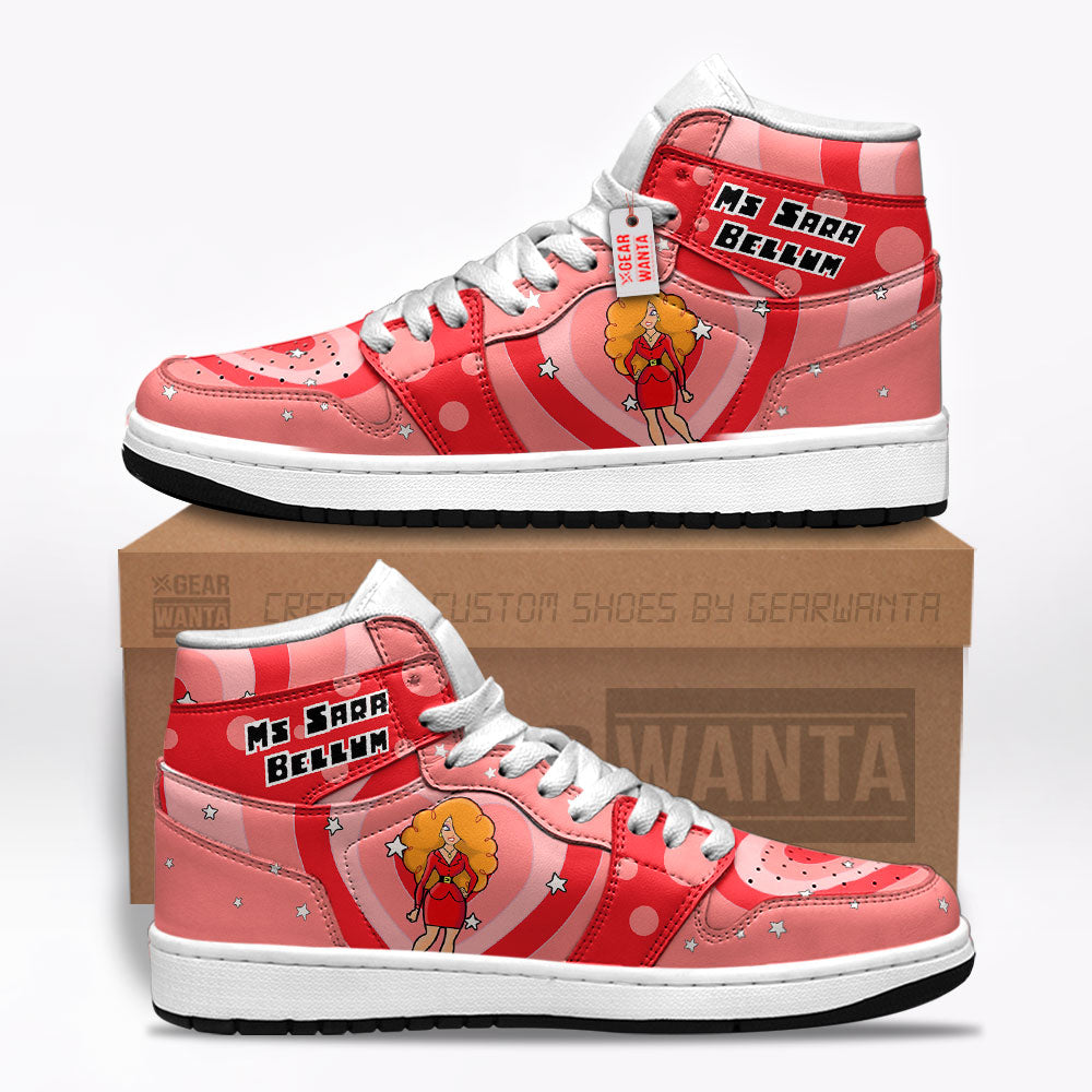 Ms. Sara Bellum The Powerpuff Girls J1 Shoes Custom Sneakers For Fans TT25-Gear Wanta