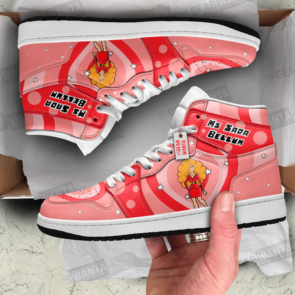 Ms. Sara Bellum The Powerpuff Girls J1 Shoes Custom Sneakers For Fans TT25-Gear Wanta