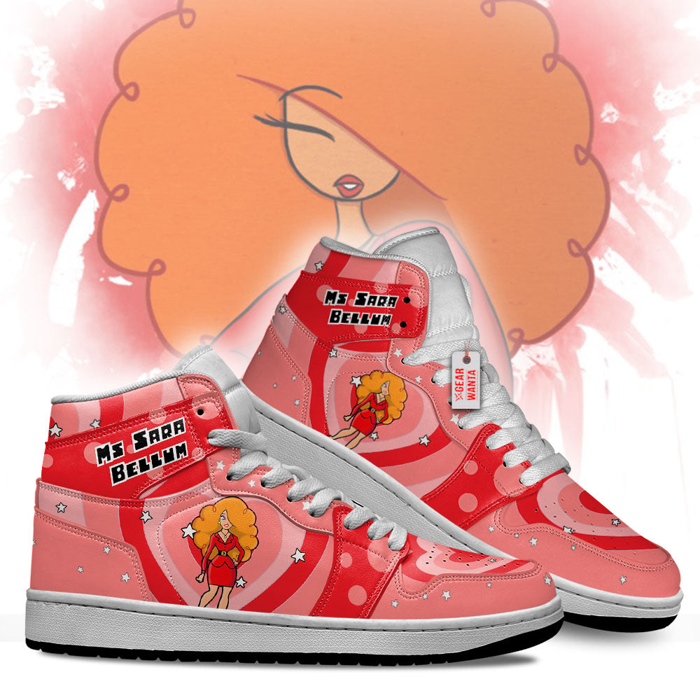 Ms. Sara Bellum The Powerpuff Girls J1 Shoes Custom Sneakers For Fans TT25-Gear Wanta