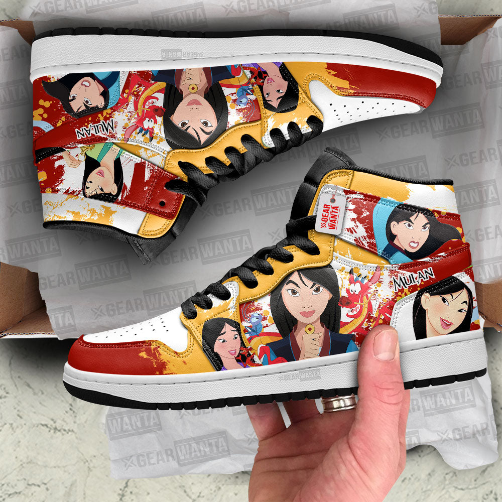 Mulan J1 Shoes Cartoon Collection- gearwanta.com