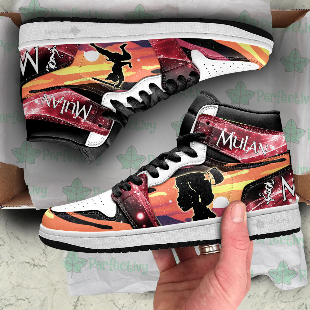 Mulan Silhouette J1 Shoes Custom For Fans Sneakers PT10-Gear Wanta