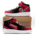 NJ Devils Air Mid Shoes Custom Hockey Sneakers Fans-Gear Wanta