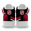 NJ Devils Air Mid Shoes Custom Hockey Sneakers Fans-Gear Wanta