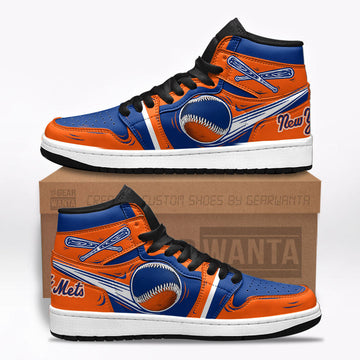 NY Mets Shoes Custom Gifts Idea For Fans TT13-Gear Wanta