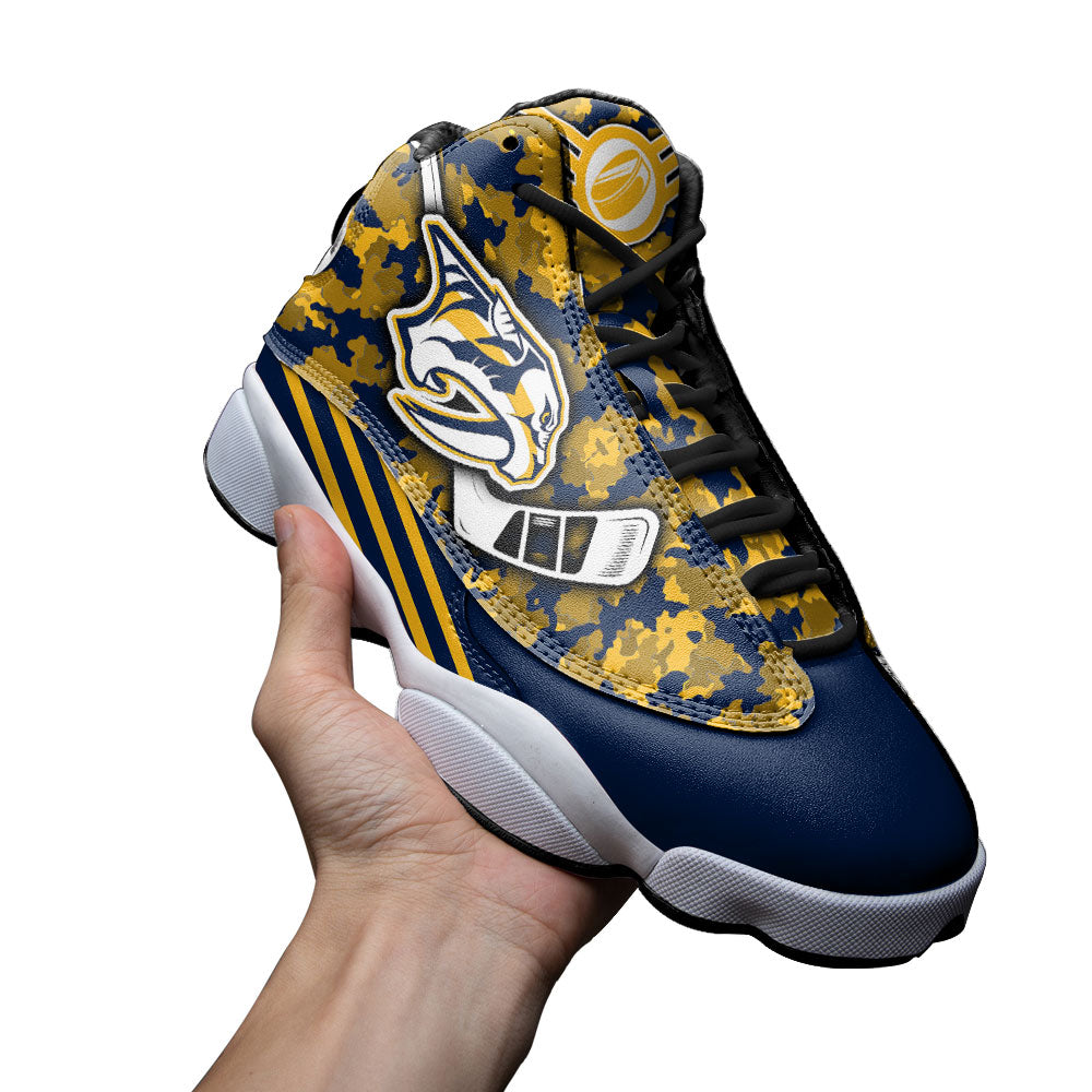 Nashville Predators J13 Sneakers Custom Shoes-Gear Wanta