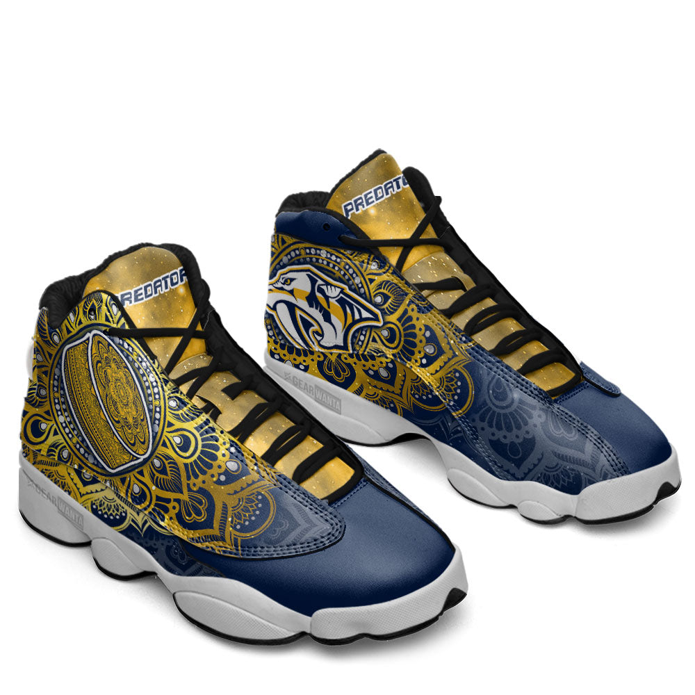 Nashville Predators J13 Sneakers Custom Shoes-Gear Wanta