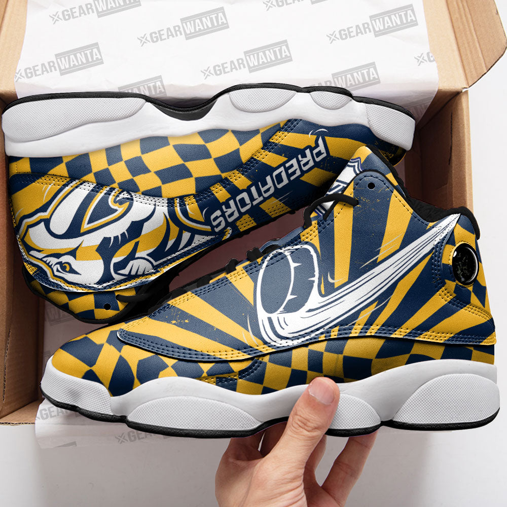 Nashville Predators J13 Sneakers Sport Custom Shoes-Gear Wanta