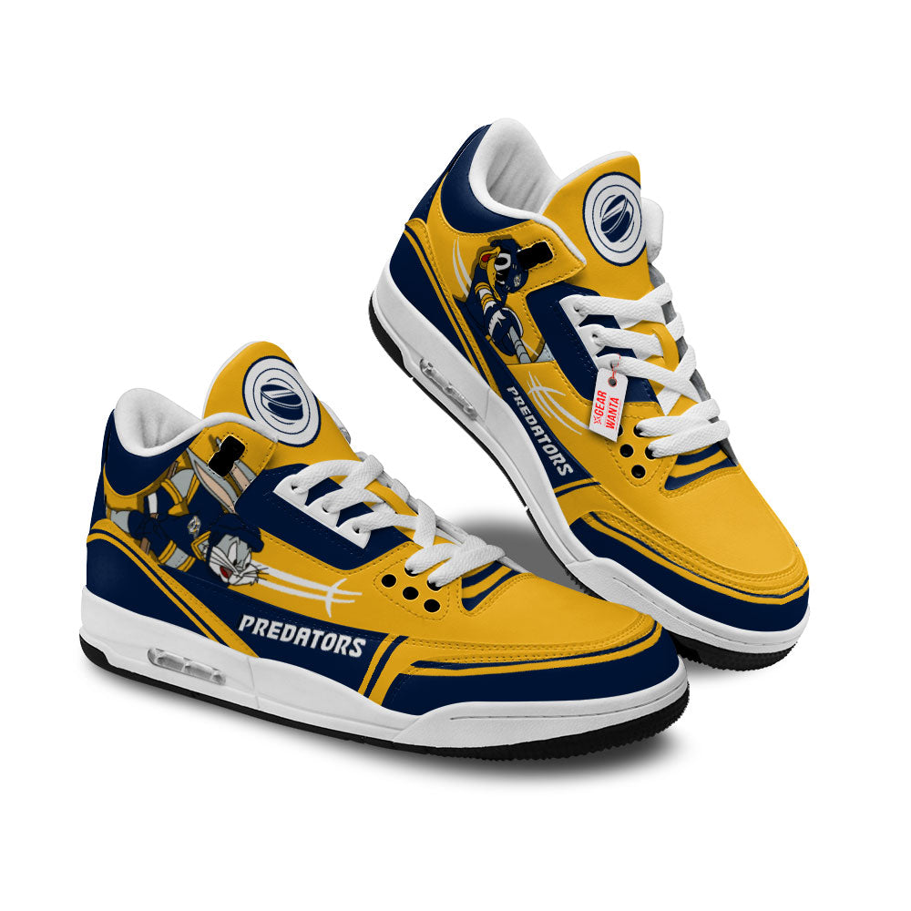 Nashville Predators J3 Sneakers Custom Shoes-Gear Wanta