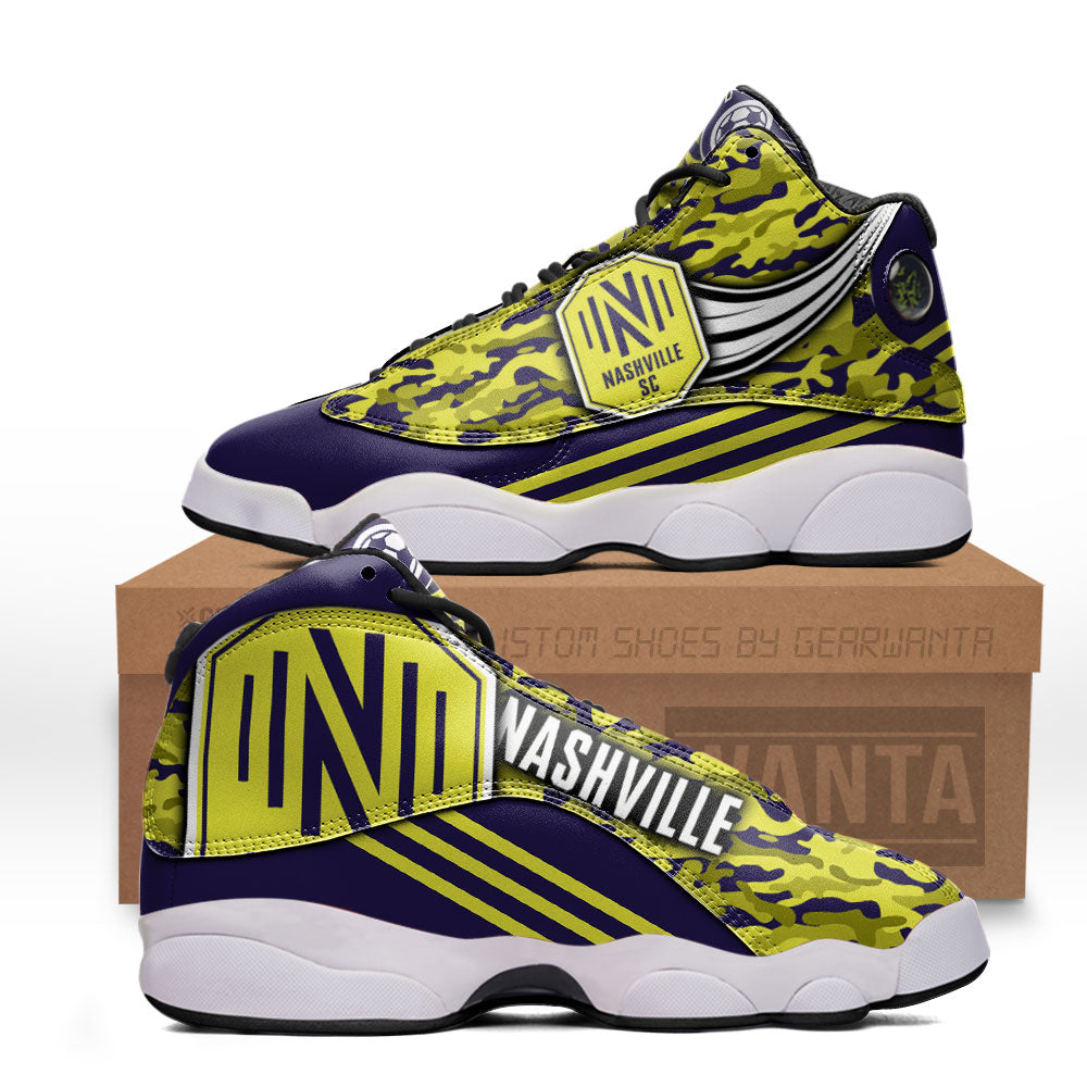 Nashville SC J13 Sneakers Custom Shoes-Gear Wanta