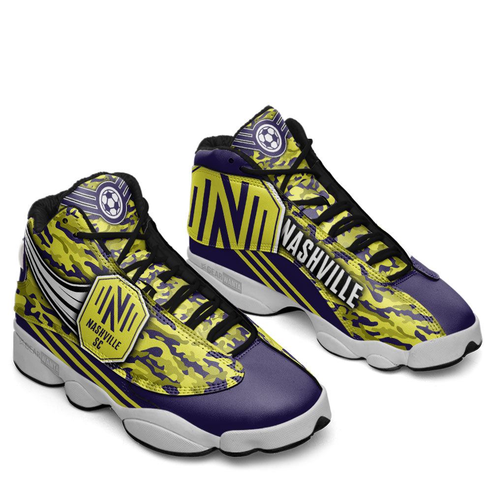 Nashville SC J13 Sneakers Custom Shoes-Gear Wanta