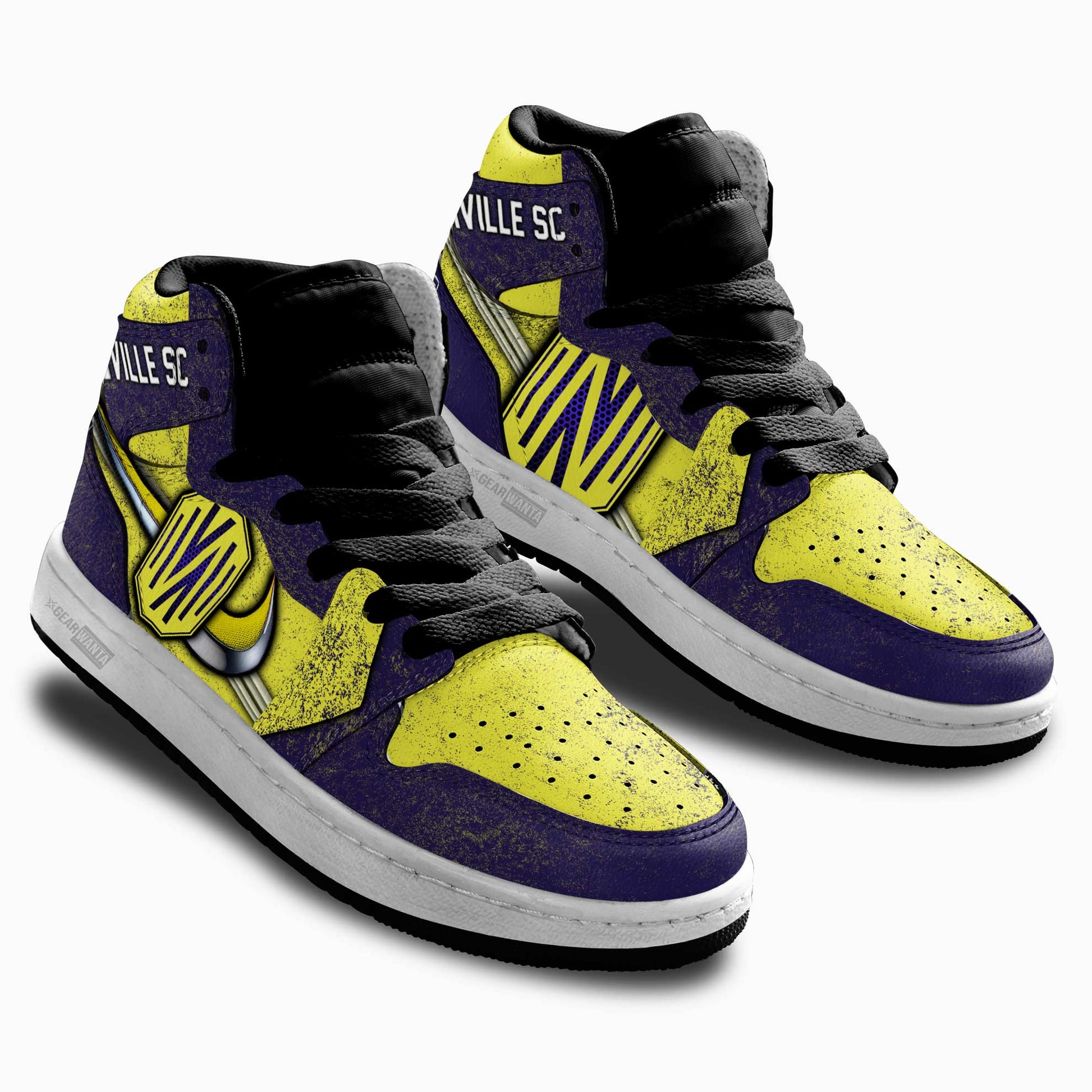 Nashville SC Kid J1 Sneakers Custom Shoes For Kids-Gear Wanta