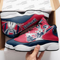 New England Patriots J13 SneakersCustom Shoes-Gear Wanta