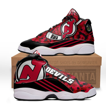 New Jersey Devils J13 Sneakers Custom Shoes-Gear Wanta