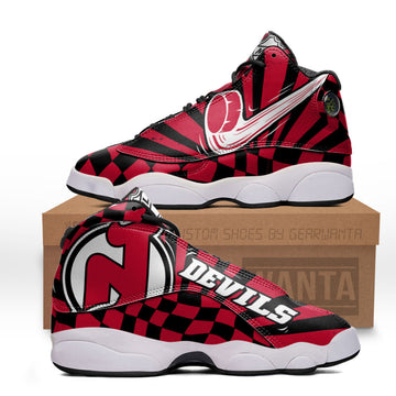 New Jersey Devils J13 Sneakers Sport Custom Shoes-Gear Wanta