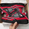 New Jersey Devils Aj4 Sneakers Custom Shoes-Gear Wanta