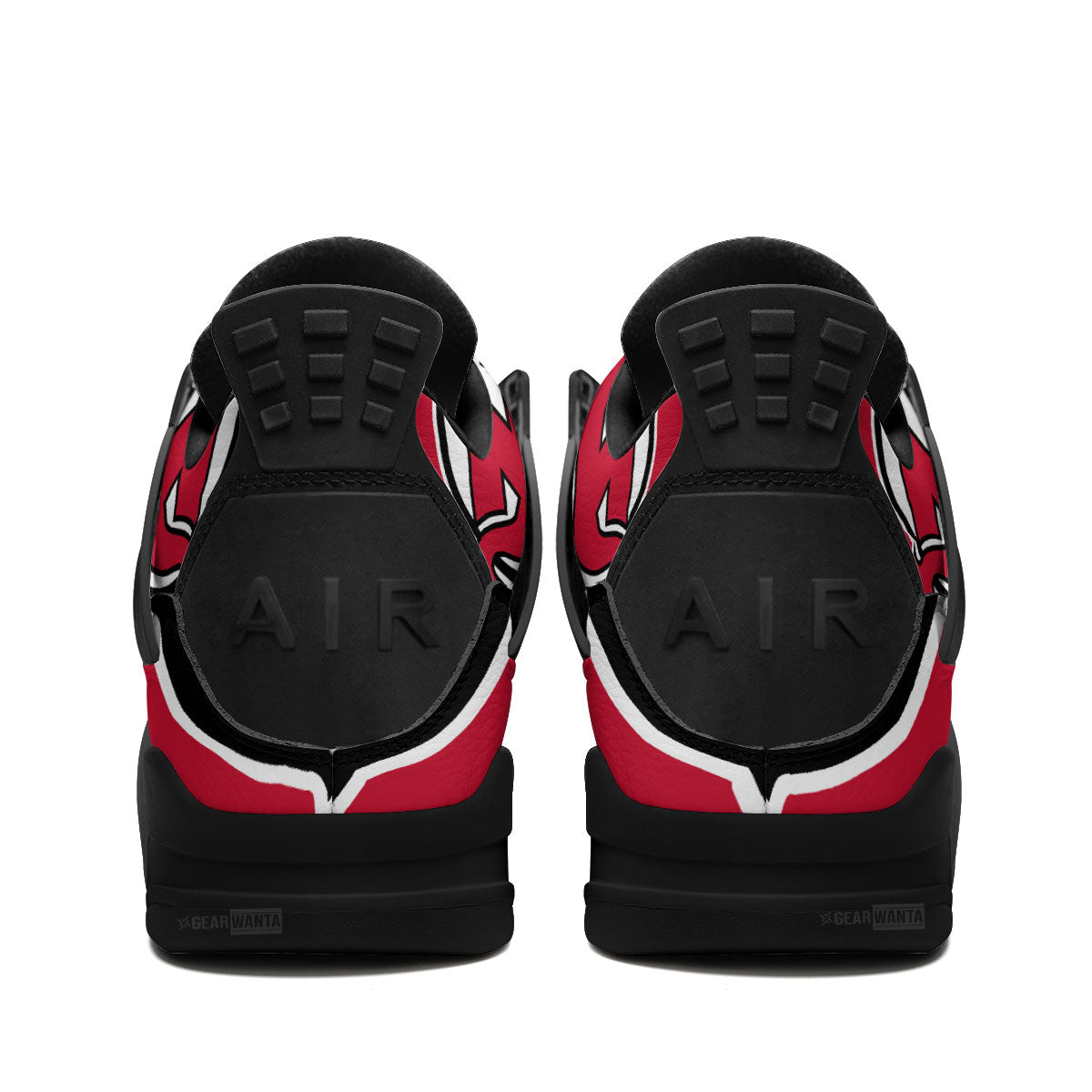 New Jersey Devils Aj4 Sneakers Custom Shoes-Gear Wanta