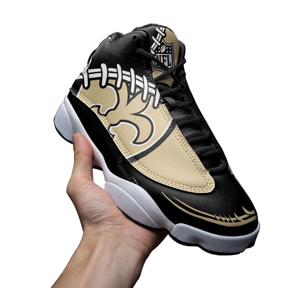 New Orlean Saints J13 Sneakers Custom Shoes-Gear Wanta