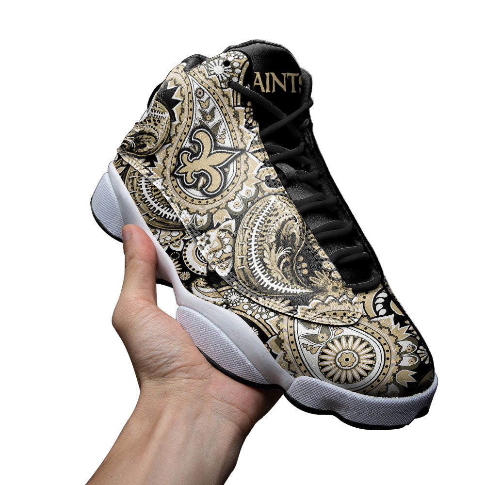 New Orleans Saints J13 Sneakers Custom Shoes-Gear Wanta