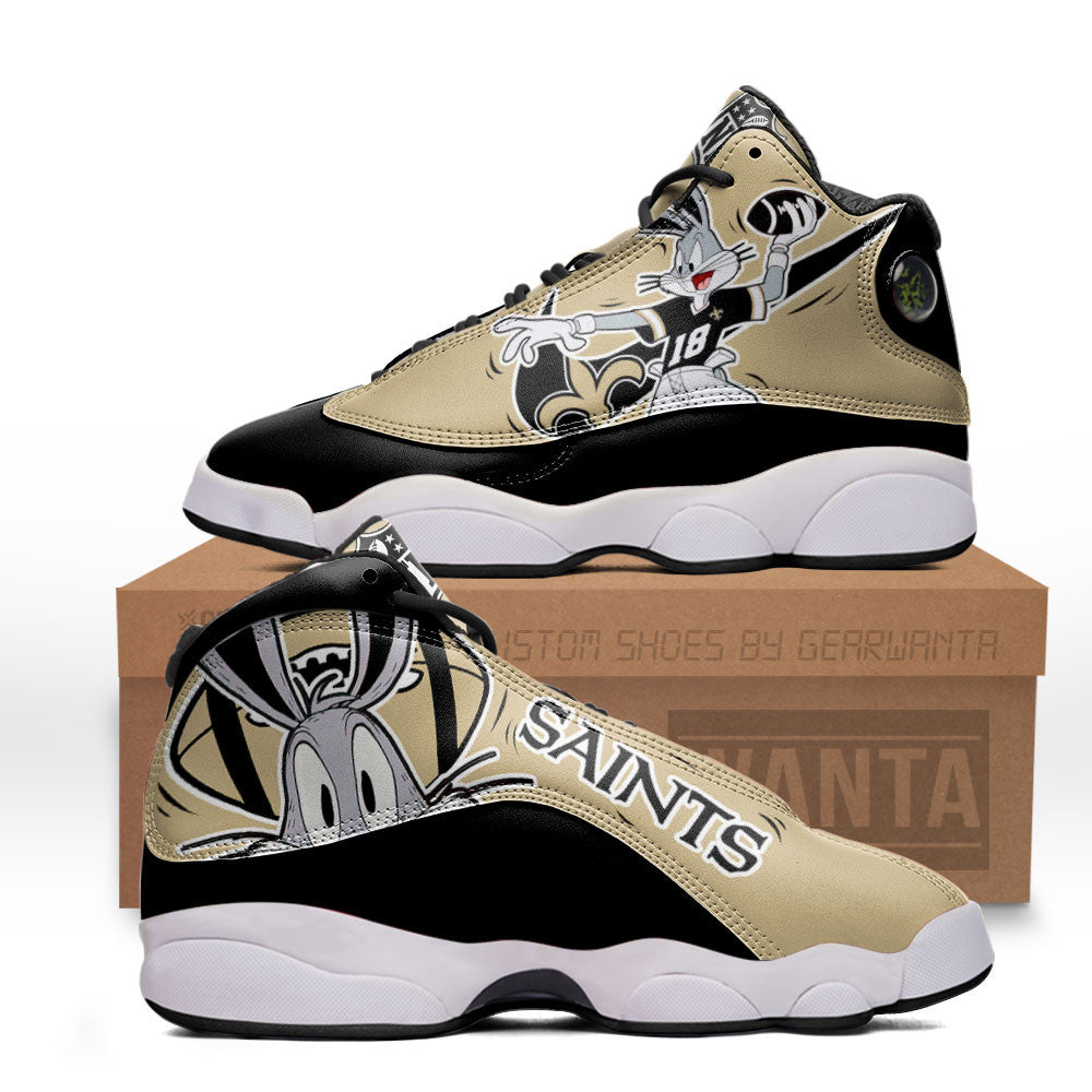 New Orleans Saints J13 SneakersCustom Shoes-Gear Wanta