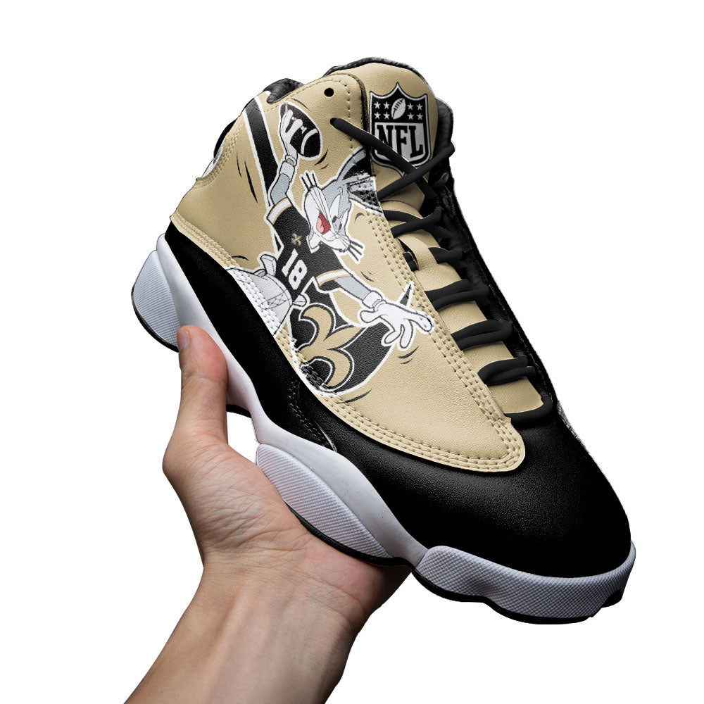 New Orleans Saints J13 SneakersCustom Shoes-Gear Wanta