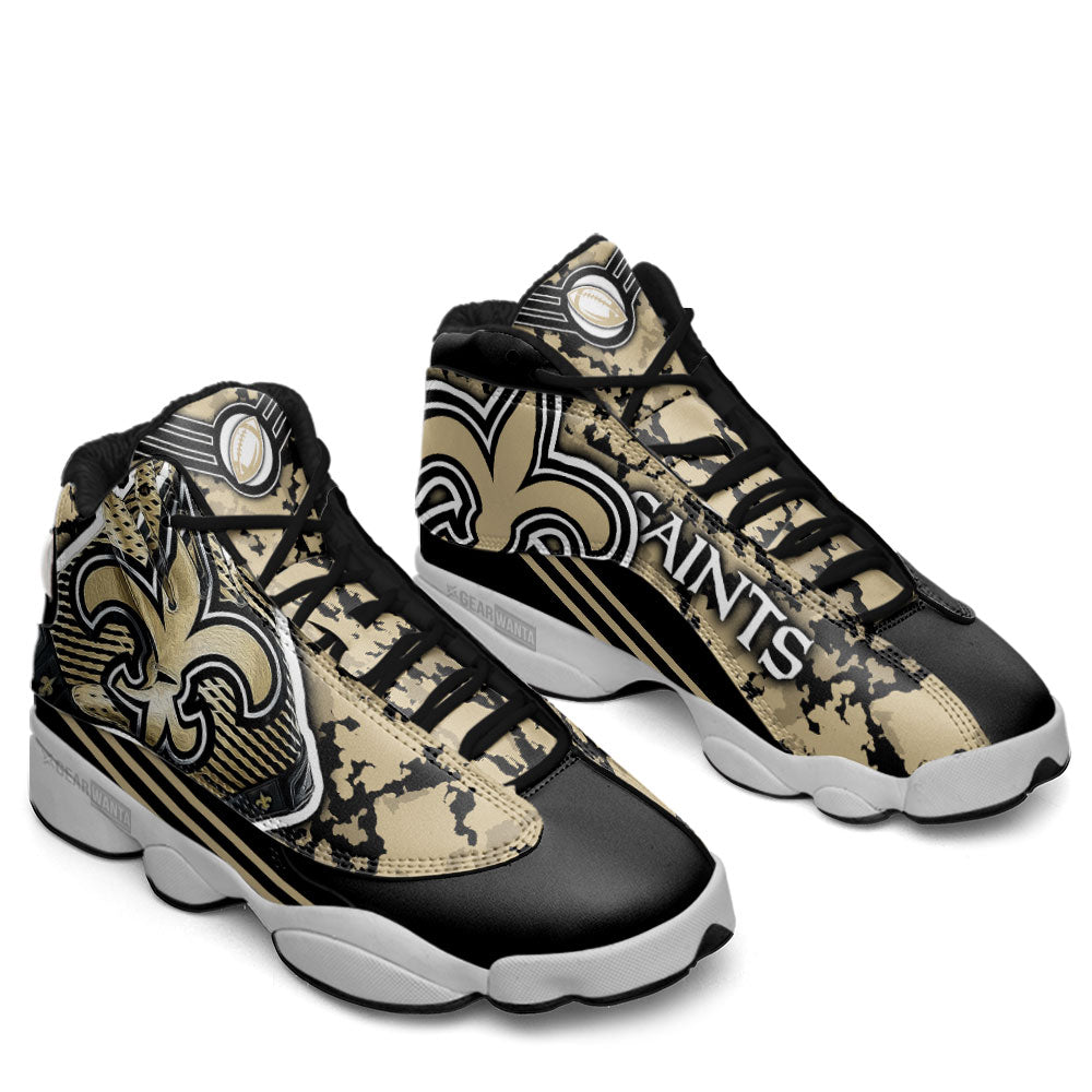 New Orleans Saints J13 Sneakers Custom Shoes-Gear Wanta