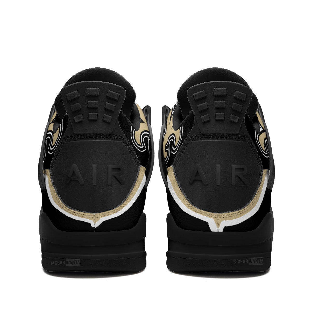 New Orleans Saints Aj4 Sneakers Custom Shoes-Gear Wanta