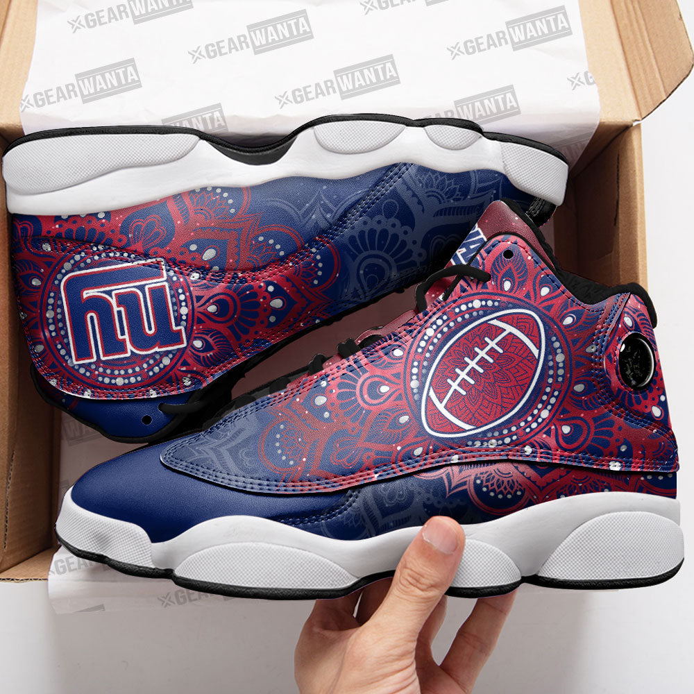 New York Giants J13 Sneakers Custom Shoes-Gear Wanta