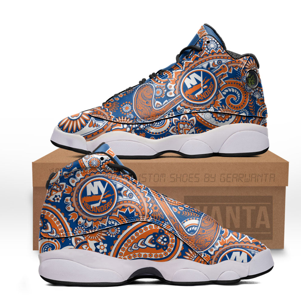 New York Islanders J13 Sneakers Custom Shoes-Gear Wanta