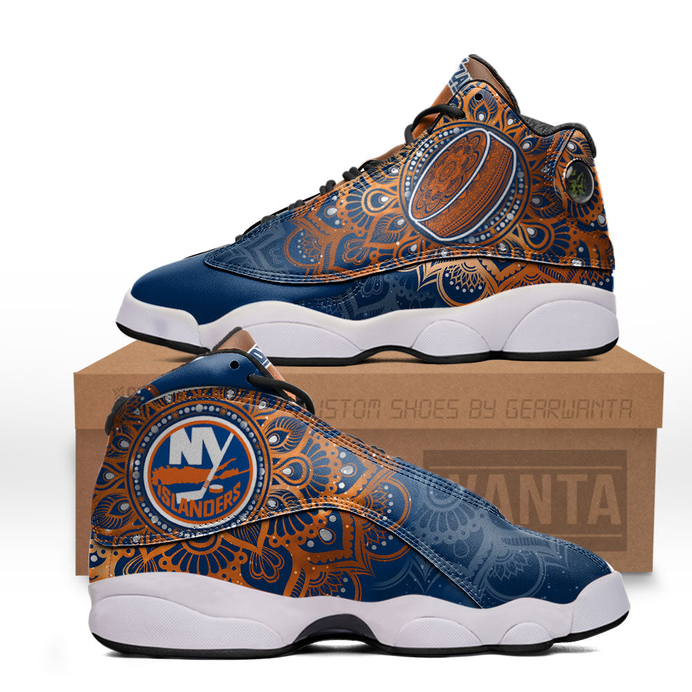 New York Islanders J13 Sneakers Custom Shoes-Gear Wanta