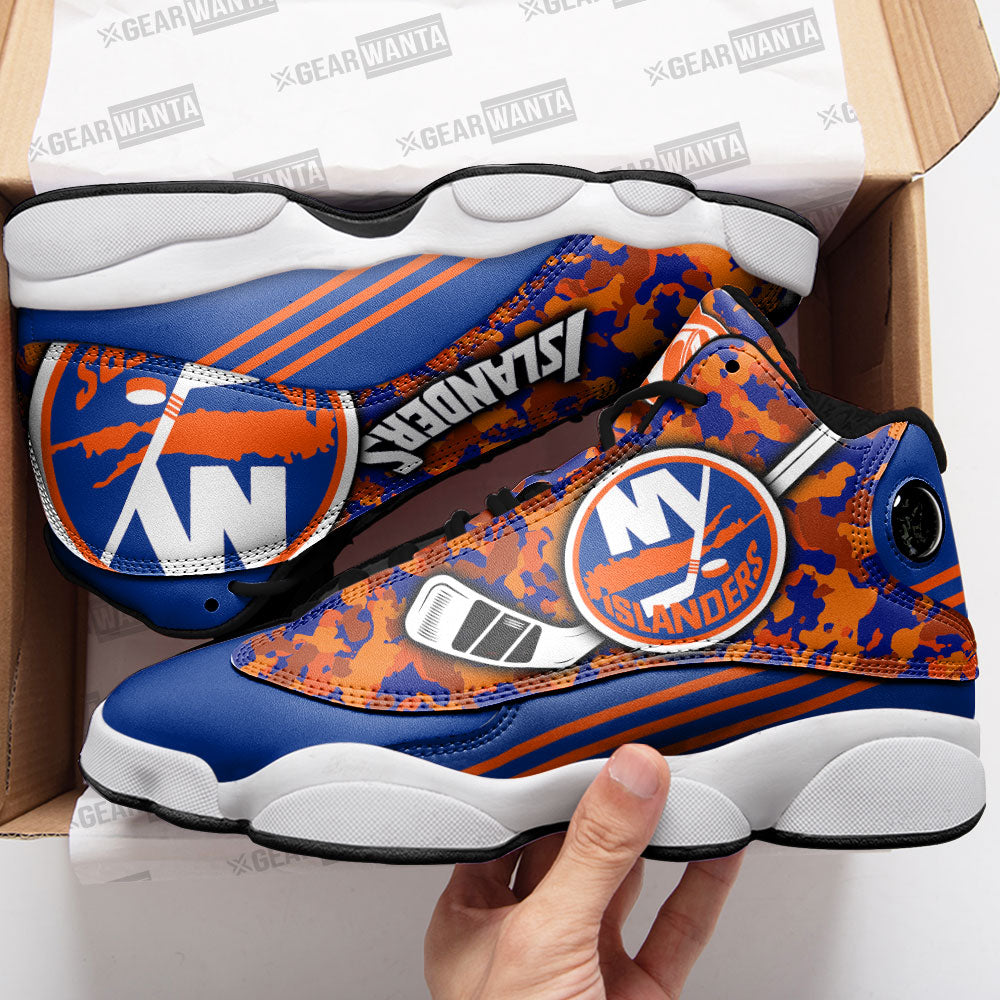 New York Islanders J13 Sneakers Custom Shoes-Gear Wanta