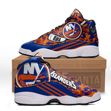 New York Islanders J13 Sneakers Custom Shoes-Gear Wanta