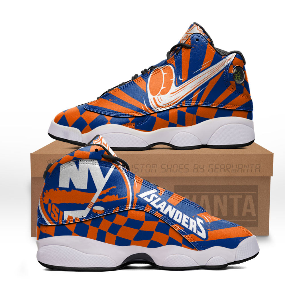 New York Islanders J13 Sneakers Sport Custom Shoes-Gear Wanta