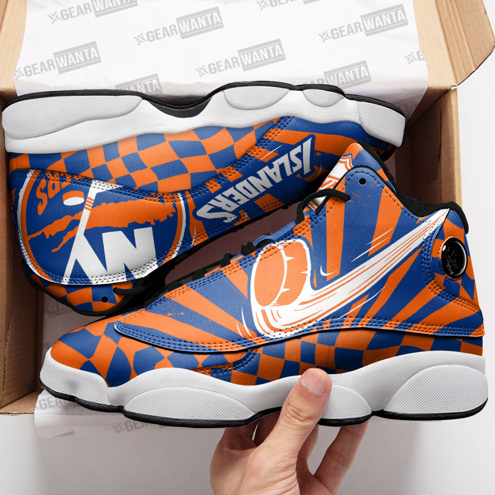 New York Islanders J13 Sneakers Sport Custom Shoes-Gear Wanta