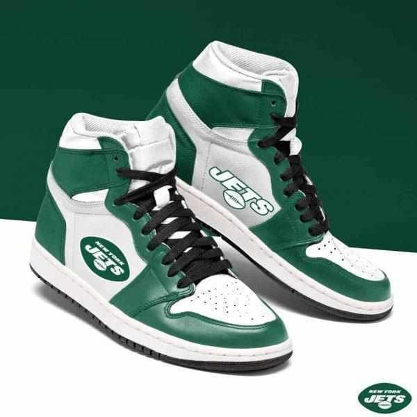 New York Jets Aj1 Sneakers Custom-Gear Wanta