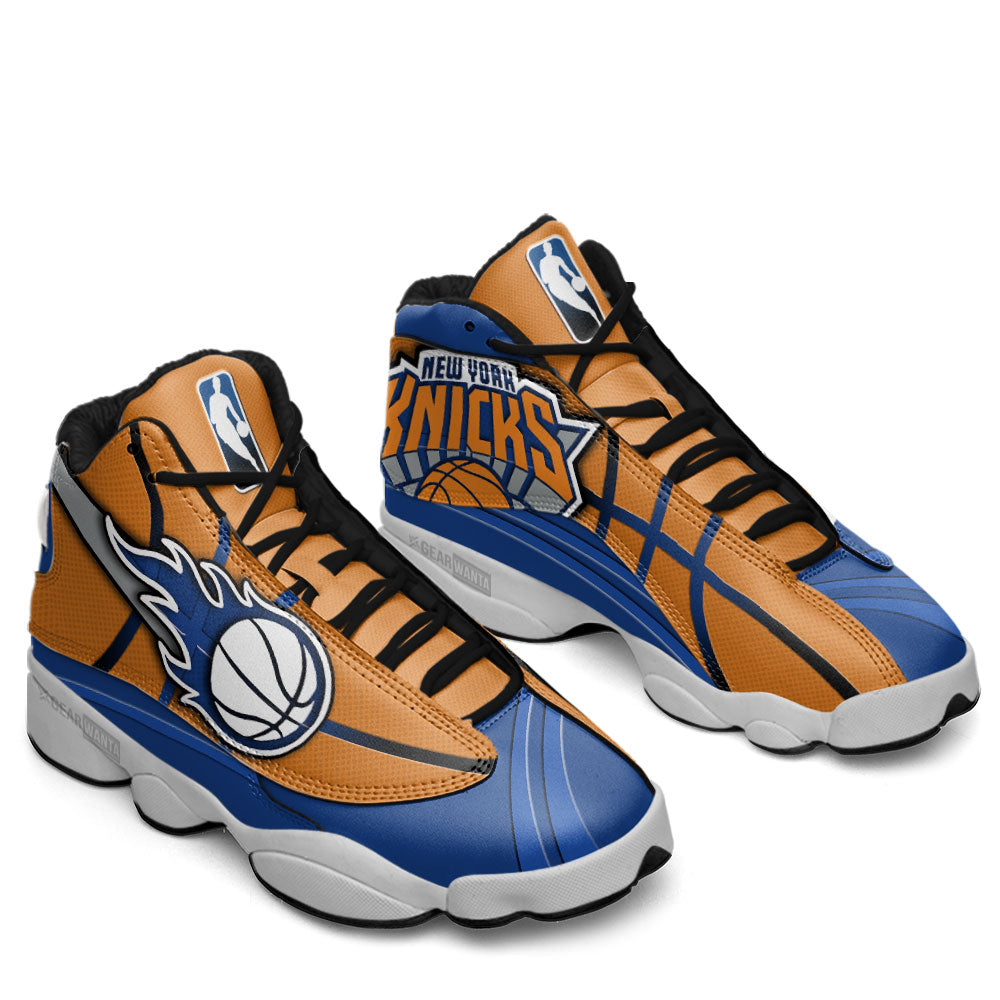 New York Knicks J13 Sneakers Custom Shoes-Gear Wanta