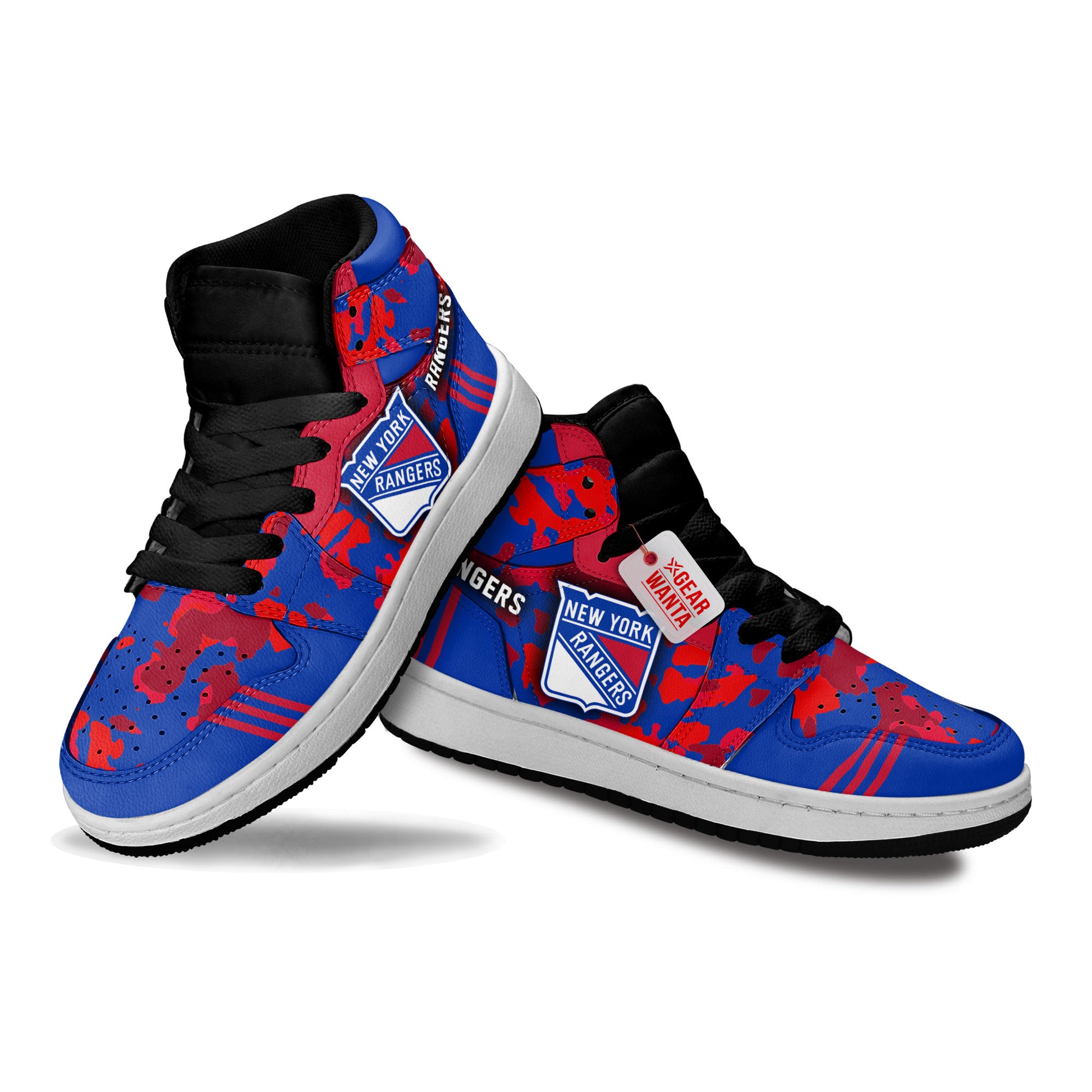 New York Rangers Kid J1s Sneakers Collection - Gearwanta.com